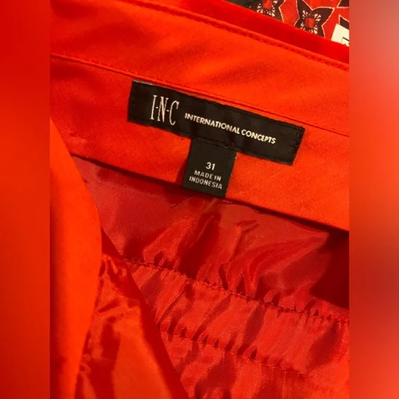 NWT Seeing Red Suit by International Concepts